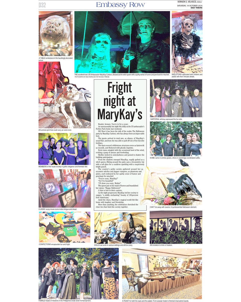 tribunephl's tweet image. Today&apos;s Embassy Row Story:

Fright night at MaryKay’s

Read more at: tribune.net.ph/2024/10/18/fri…

#DailyTribune #embassyrow
