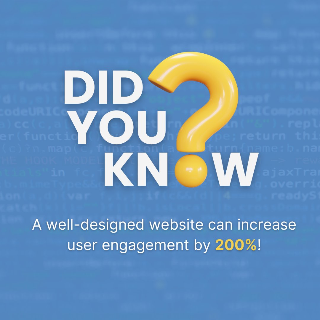 liquidsg's tweet image. Did you know? A well-designed website can boost user engagement by 200%. Ready to take your site to the next level? Let’s make it happen! #WebDesignMatters  #LiquidStudioGroup #lsgmarketing #marketingagency #laredotx