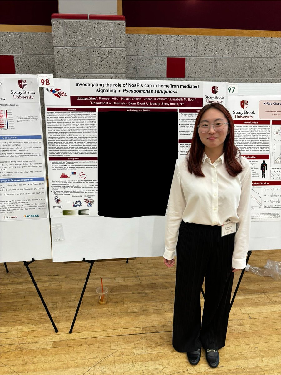 Jason Withorn (@jasonwithorn) on Twitter photo Today <a href="/StonyBrookChem/">StonyBrookChem</a> hosted our 25th Chemistry Research Day! Great chance for students to present their work.
Proud of both the undergraduate students that work with me, they both presented their first posters and absolutely crushed it!
#proudmentor
<a href="/group_boon/">TheBoonGroup</a> Today <a href="/StonyBrookChem/">StonyBrookChem</a> hosted our 25th Chemistry Research Day! Great chance for students to present their work.
Proud of both the undergraduate students that work with me, they both presented their first posters and absolutely crushed it!
#proudmentor
<a href="/group_boon/">TheBoonGroup</a>