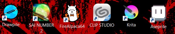 im also a nutcase that just uses all of these programs interchangeably. I'll use a brush on one program then edit/color on another.
