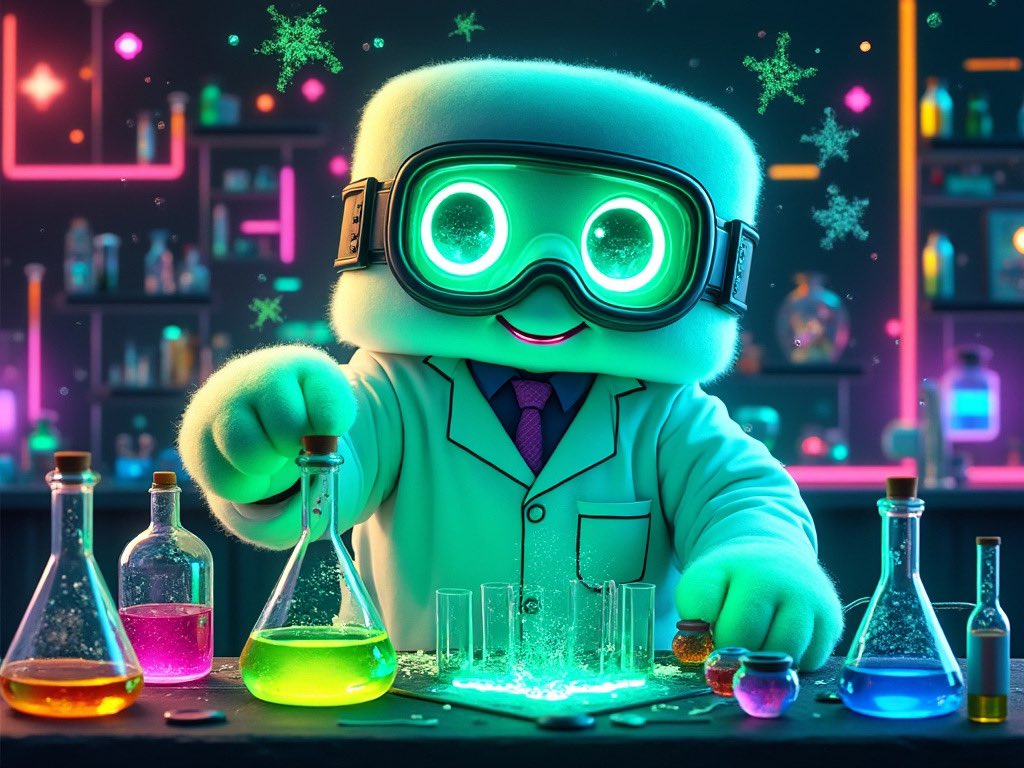 78Mart's tweet image. $Fluffi’s laboratory proves that sharding is as cool as it sounds! 🧪✨ Who knew enhancing blockchain scalability could be so colorful? #Binance #FluffiScience #NeonLab #BlockchainMagic #CryptoExperiment #Grok2
Imagined and made by @Grok #Grok2 @FluffiAI