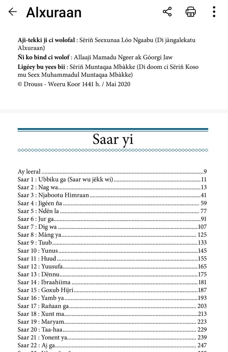 ThiamSerigneMb2's tweet image. Salam...

Un projet grandiose...

Toute la traduction du Coran en Wolof. 
Priez pour les auteurs de ce travail.

Le fichier est disponible sous ce lien :

drive.google.com/file/d/1vb61Zd…