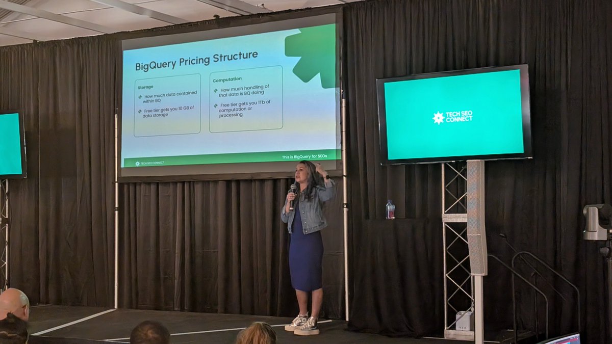iPullRank's tweet image. Up now is @samtorresatl talking about BigQuery for SEOs. #techseoconnect