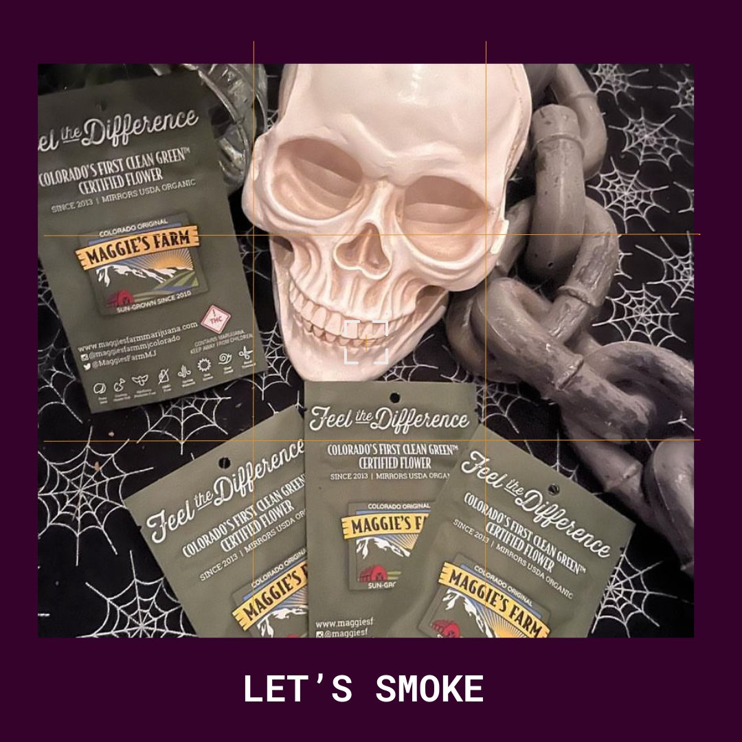MaggiesFarmMJ's tweet photo. Our October Surprise is SPOOKTACULAR! 
Smokin' Flower &amp; Eureka Cart Deals~ While Supplies Last! https://t.co/hgZs2VbV64