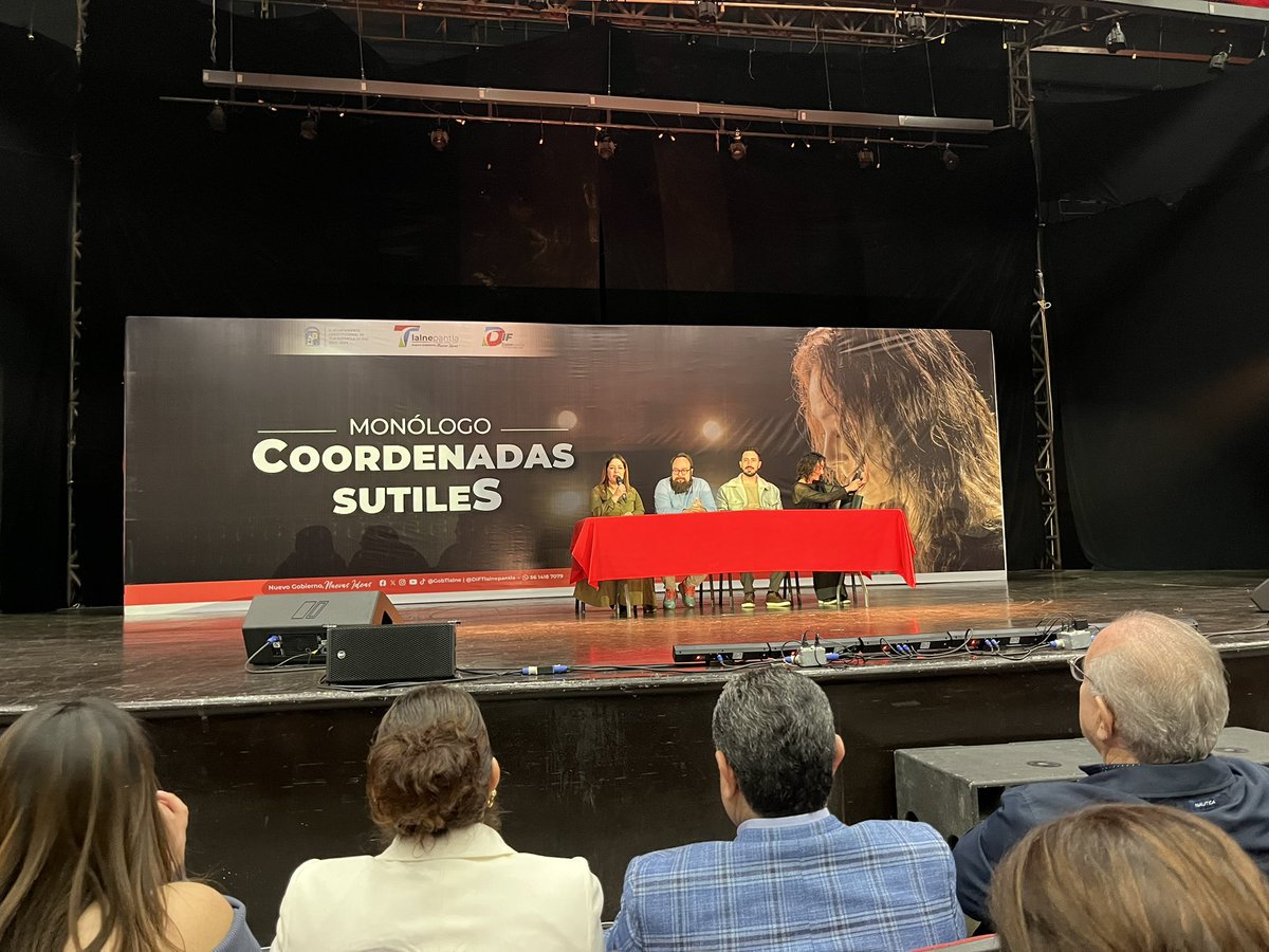 jm_aldez's tweet photo. #VoyAlLado de Sophie Alexander-Katz en la presentación de la Pieza “Coordenadas Sutiles” y de la Salud Mental #NuevoGobiernoNuevasIdeas https://t.co/AWhY8KLwR6