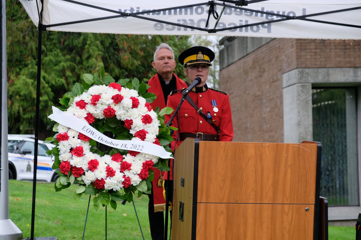 BurnabyRCMP's tweet photo. Today we remember Cst. Shaelyn Yang as we mark two years since her line of duty death. https://t.co/MDkY5Jgbc3