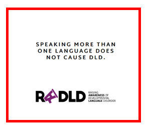 EnfieldCASS's tweet photo. FACT 6: Did you know, the development of all languages spoken by a person with Developmental Language Disorder will be affected. https://t.co/yX1iOT755X