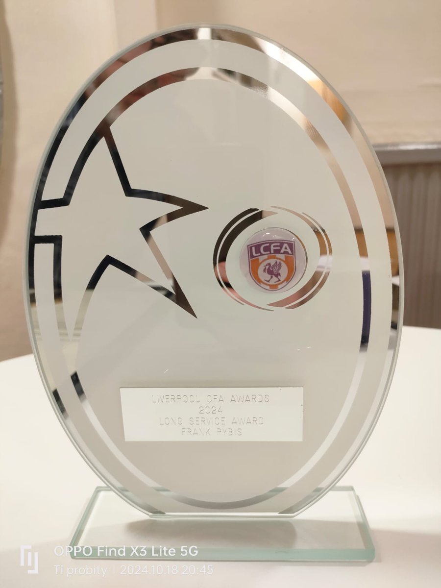 WoodstreetFc's tweet photo. Big shout out to our manager Frank, 50 years recognition with @Liverpool_CFA tonight, no one comes close 👏🏻 https://t.co/g8UcEfuwns