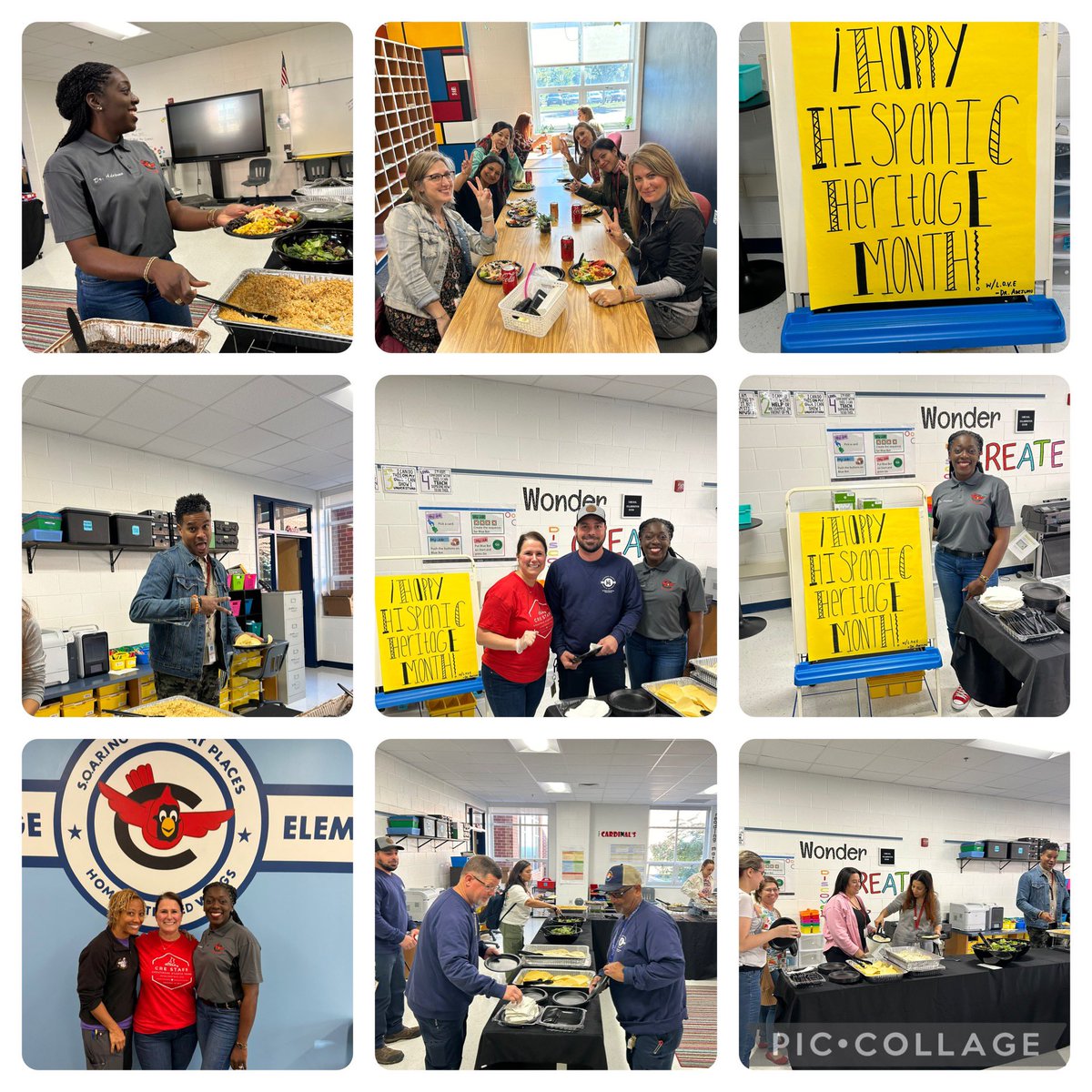 CardinalRidgeES's tweet photo. THANK YOU @Dr_M_Adejumo for this AMAZING Hispanic heritage month celebration! You never cease to amaze us with your surprises 🥹 thank you to the staff who helped all day too 🥰 we love you all!!!!!! #CREStrong #CardinalStrong https://t.co/CDTSjQ5kOW