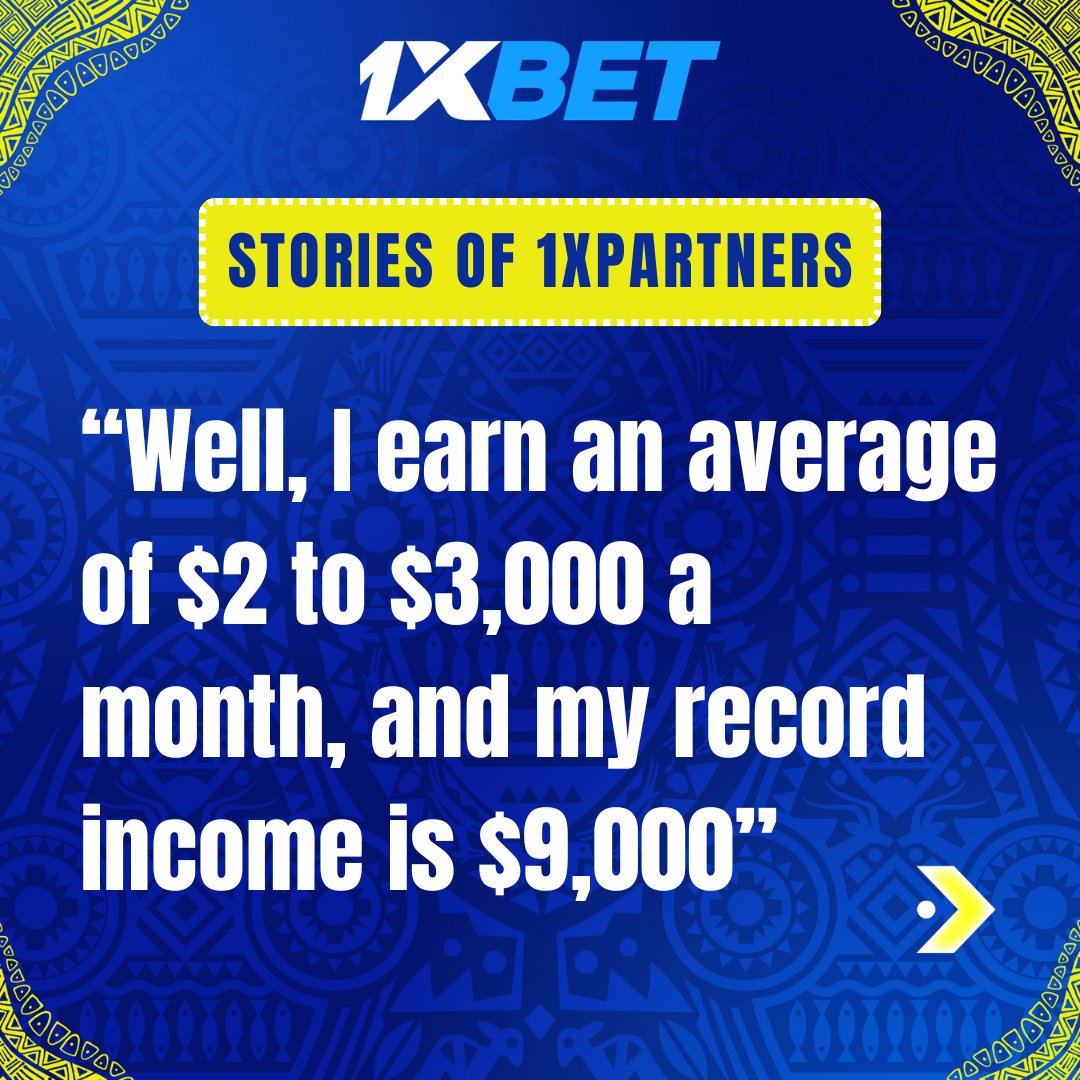 1xBet_Zambia's tweet photo. Hear from one of our partners about their journey with 1xPartners🚀
Ready to start your own success story? Send a message to join us today 💰
#1xBet #1xPartners #AffiliateProgram #SuccessStory #PartnerTestimonials https://t.co/KtqSgCxZ1f