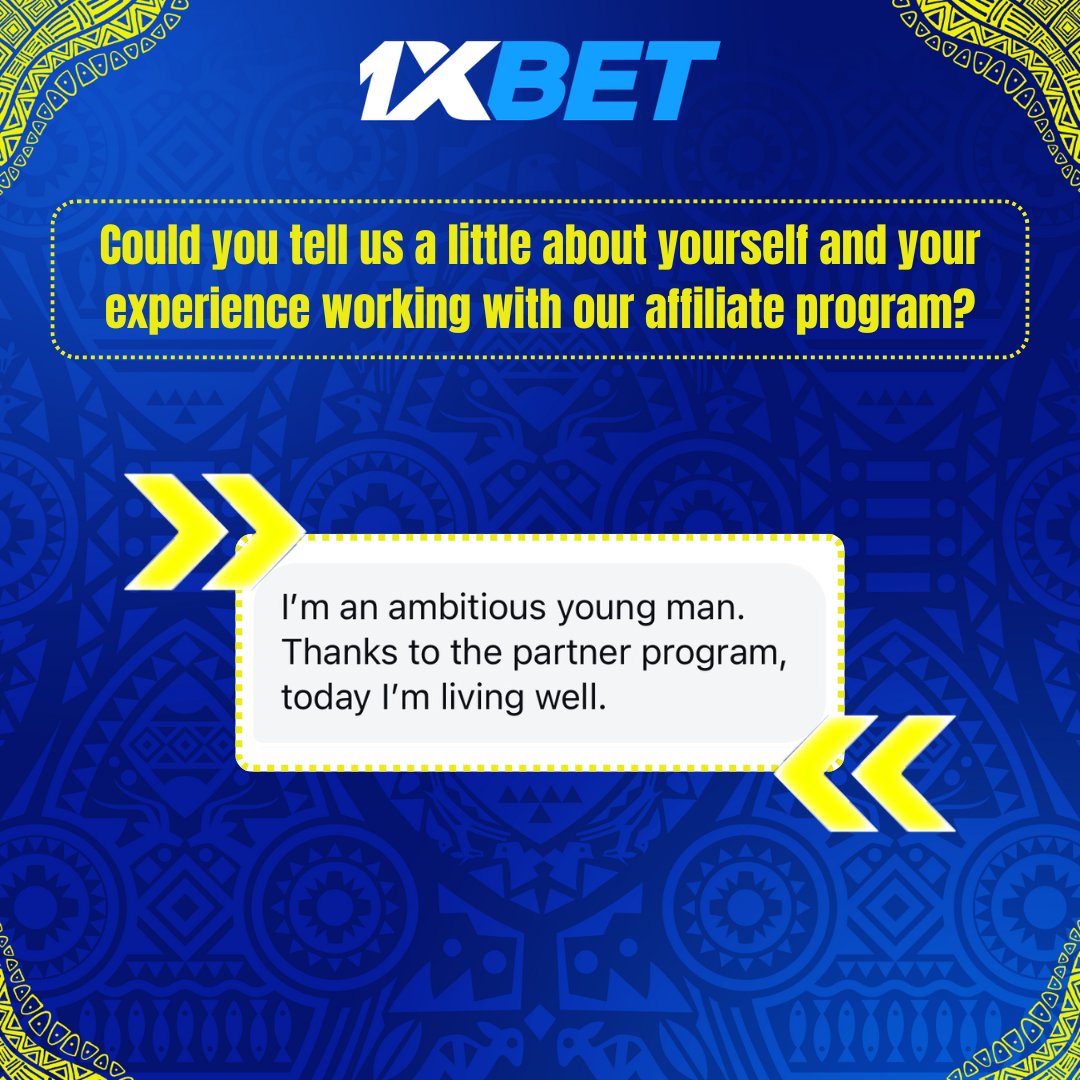 1xBet_Zambia's tweet photo. Hear from one of our partners about their journey with 1xPartners🚀
Ready to start your own success story? Send a message to join us today 💰
#1xBet #1xPartners #AffiliateProgram #SuccessStory #PartnerTestimonials https://t.co/KtqSgCxZ1f