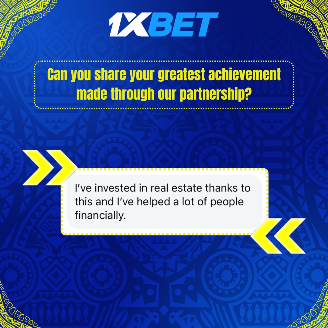 1xBet_Zambia's tweet photo. Hear from one of our partners about their journey with 1xPartners🚀
Ready to start your own success story? Send a message to join us today 💰
#1xBet #1xPartners #AffiliateProgram #SuccessStory #PartnerTestimonials https://t.co/KtqSgCxZ1f