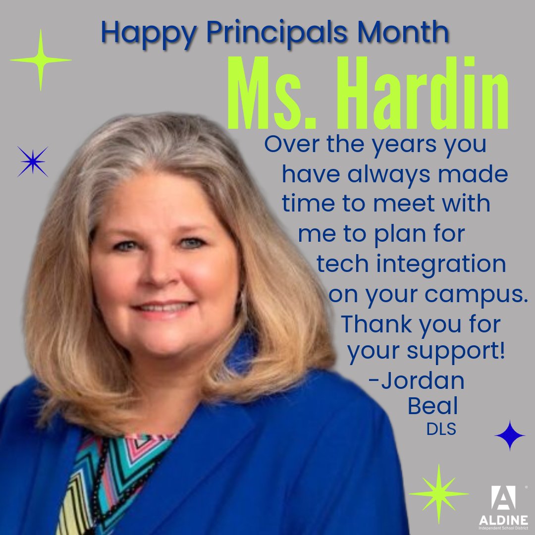 AldineISD Digital Learning (@aldinedls) on Twitter photo π Huge shout-out to <a href="/HardinCandace/">Candace Hardin</a> for always going above and beyond to partner with the digital learning team! #NationalPrincipalsMonth #ThankAPrincipal #AldineImpact <a href="/Keeble_AISD/">Keeble Primary School</a> π Huge shout-out to <a href="/HardinCandace/">Candace Hardin</a> for always going above and beyond to partner with the digital learning team! #NationalPrincipalsMonth #ThankAPrincipal #AldineImpact <a href="/Keeble_AISD/">Keeble Primary School</a>