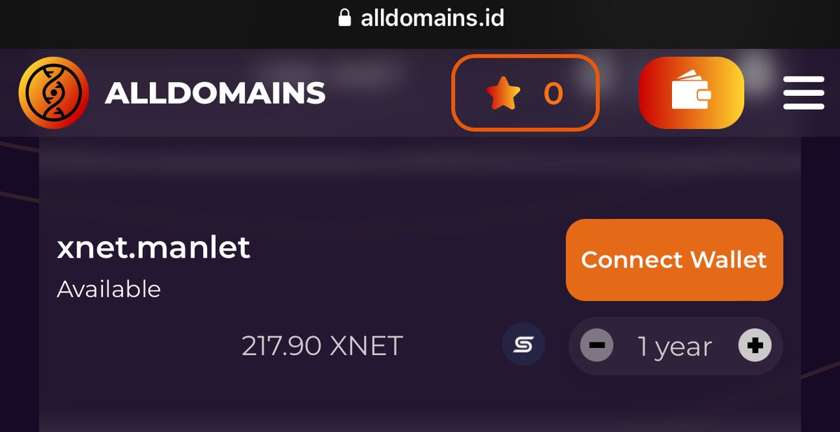 XNET_Mobile's tweet photo. The XNET Army can now use their rewards to secure @AllDomains_ Solana TLDs 🙌
https://t.co/67MErdPHR5 https://t.co/YKDl5oCP08