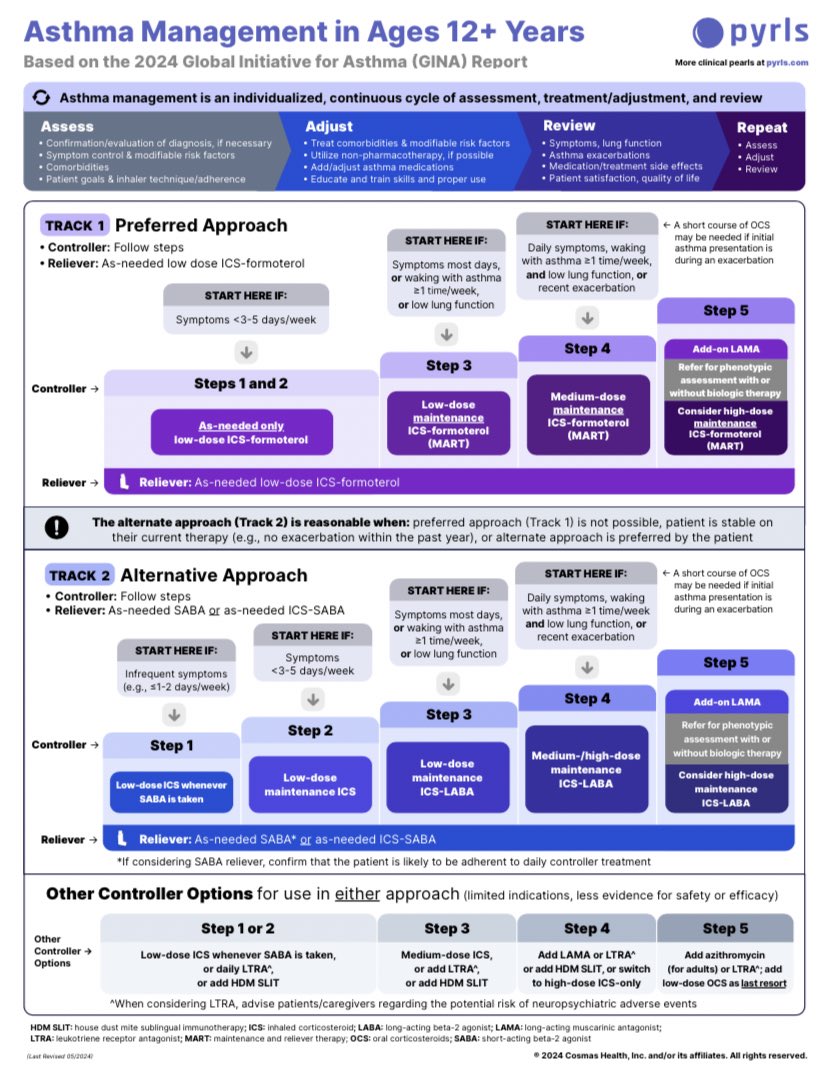 Ph_LamaAlghamdi's tweet photo. Asthma Management 🫁

By:@PyrlsApp 
PDF
https://t.co/jXRD8UJisi https://t.co/BoPyiHzn6s