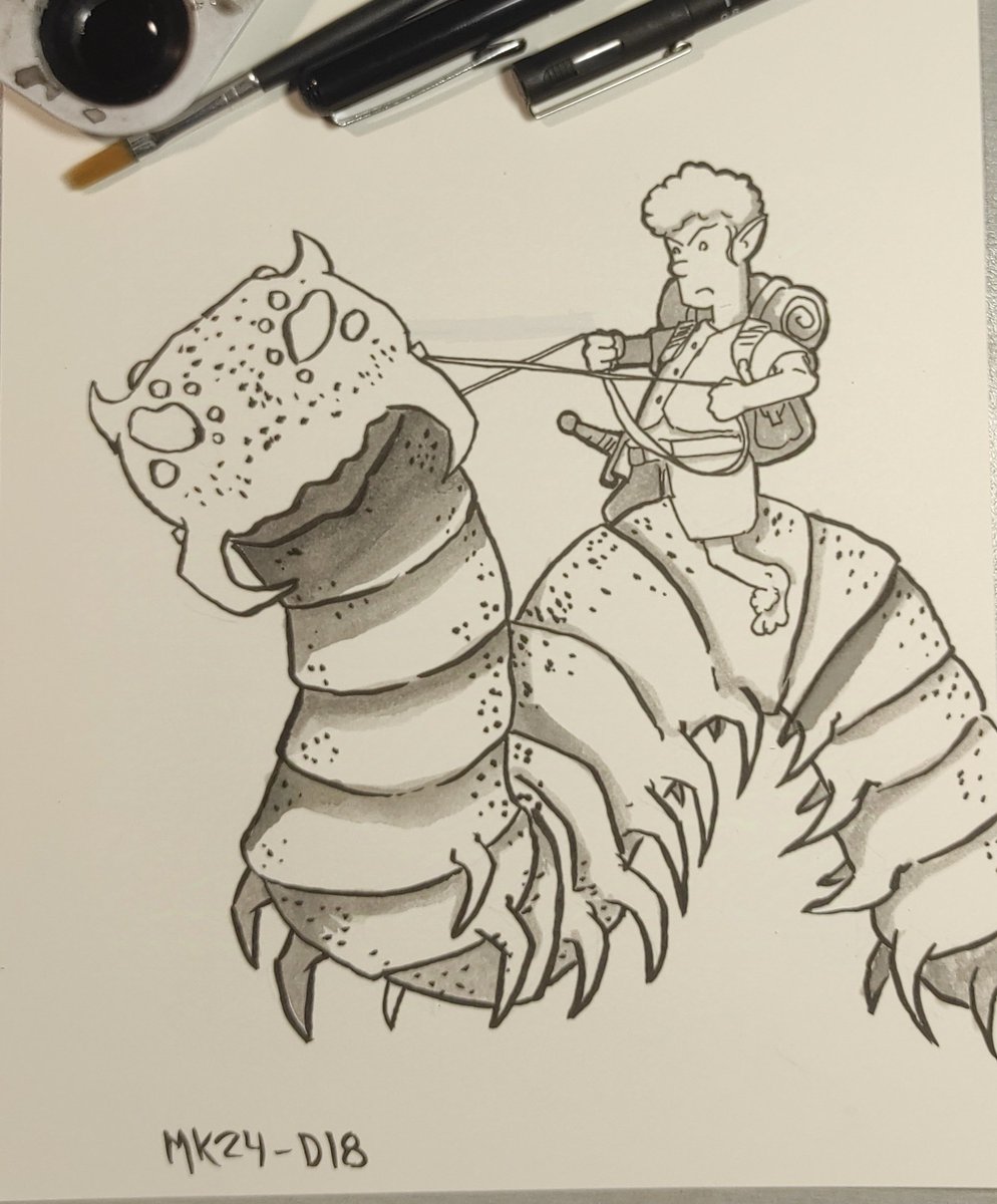 markusfreaker's tweet photo. Día 18, conducir, pilotar. Hoy viernes me he animado a sombrear un poco. #inktober2024 #drive #hobbit #insects #travel #ride #monster #path #solitude #savage #ink #bnw #adventure #rpg #drawing https://t.co/okanDdBzLG