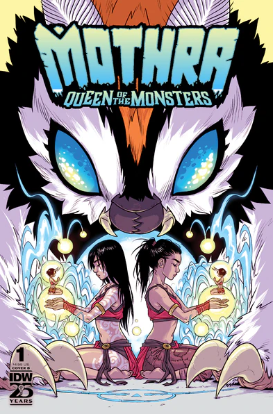 NEW COMIC ANNOUNCEMENT! Next March, join me and @mooncalfe1 as we take to  the skies with MOTHRA: QUEEN OF THE MONSTERS from @IDWPublishing!!