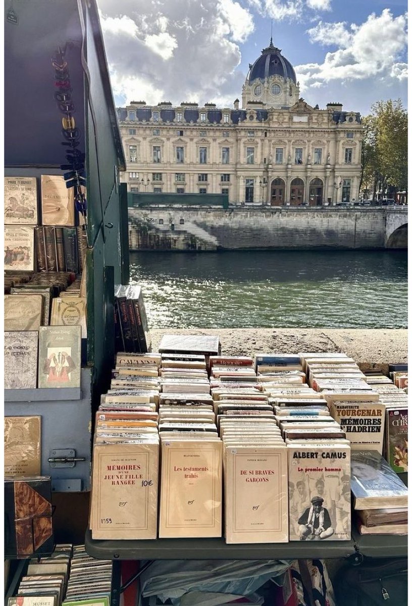 "Paris, la seule ville au monde où coule un fleuve encadré par deux rangées de livres."

Blaise Cendrars
