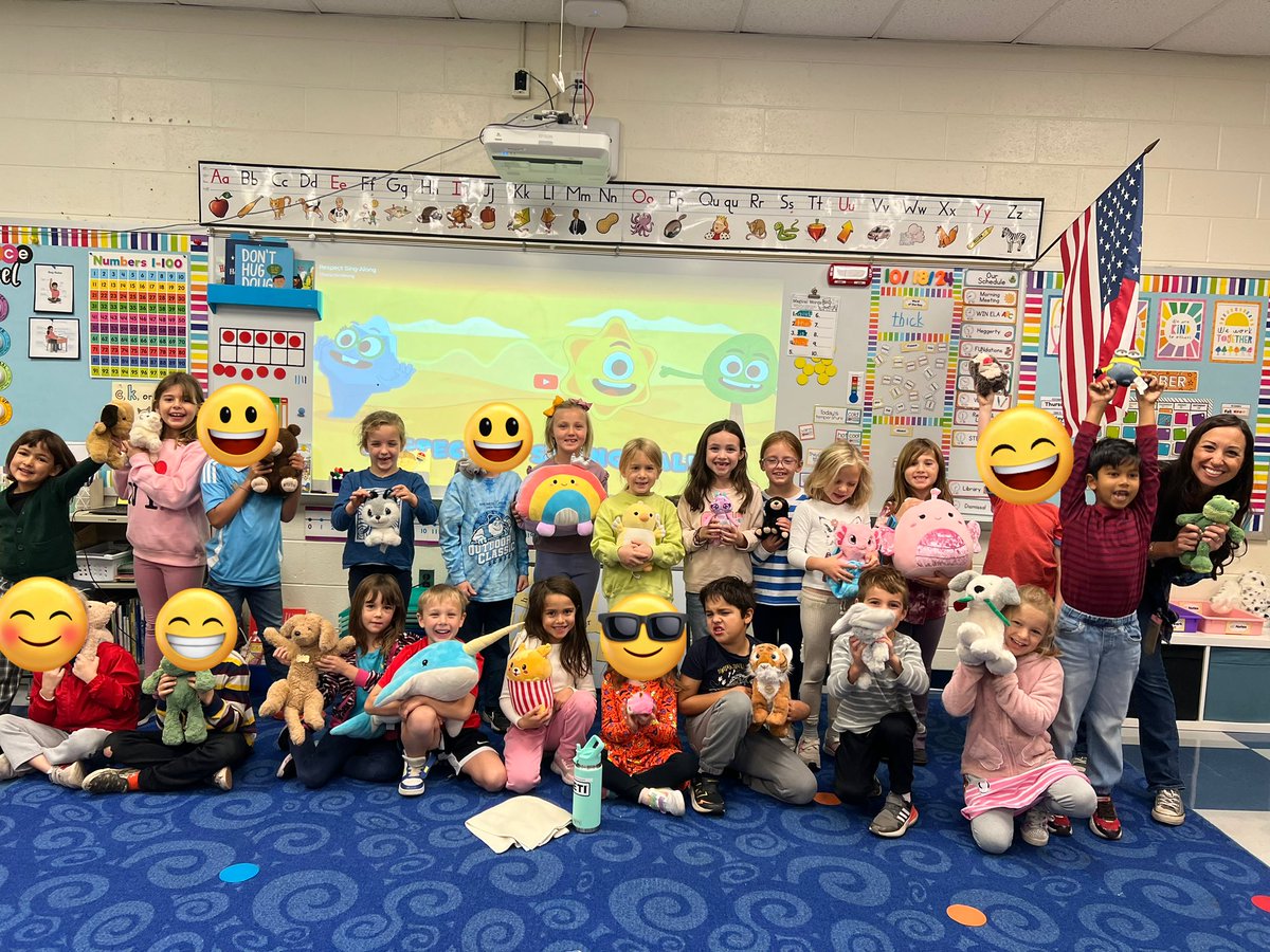 We had a great day with our stuffies! Happy weekend, 1P!