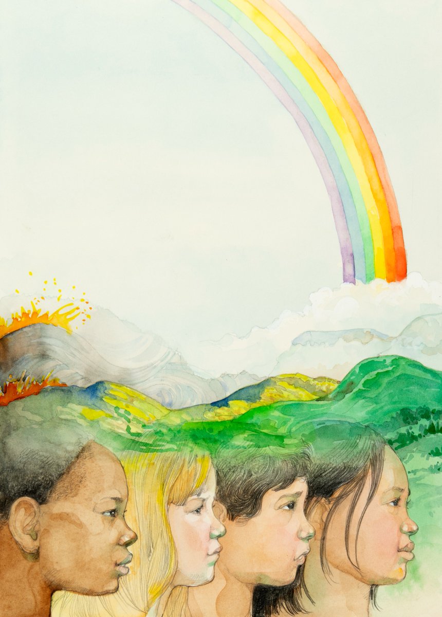 The one-month countdown is on! 

Get ready for "Free to Be. . . You and Me: 50 Years of Stories and Songs"—opening November 16. 🤲 🎶 📚 🌈 

Learn more about the exhibition: bit.ly/3YZ7kBc

© 1987 Jerry Pinkney