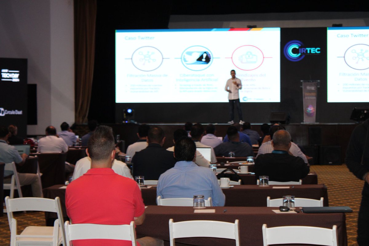 AMIB_Valores's tweet photo. "50% de los robos de información que van a suceder en 2025, van a estar relacionados con apis no protegidas de acuerdo con Gartner"

#TechDay2024

@CirtecMx Fernando R. y Oscar Montes https://t.co/kE2HxlChwY