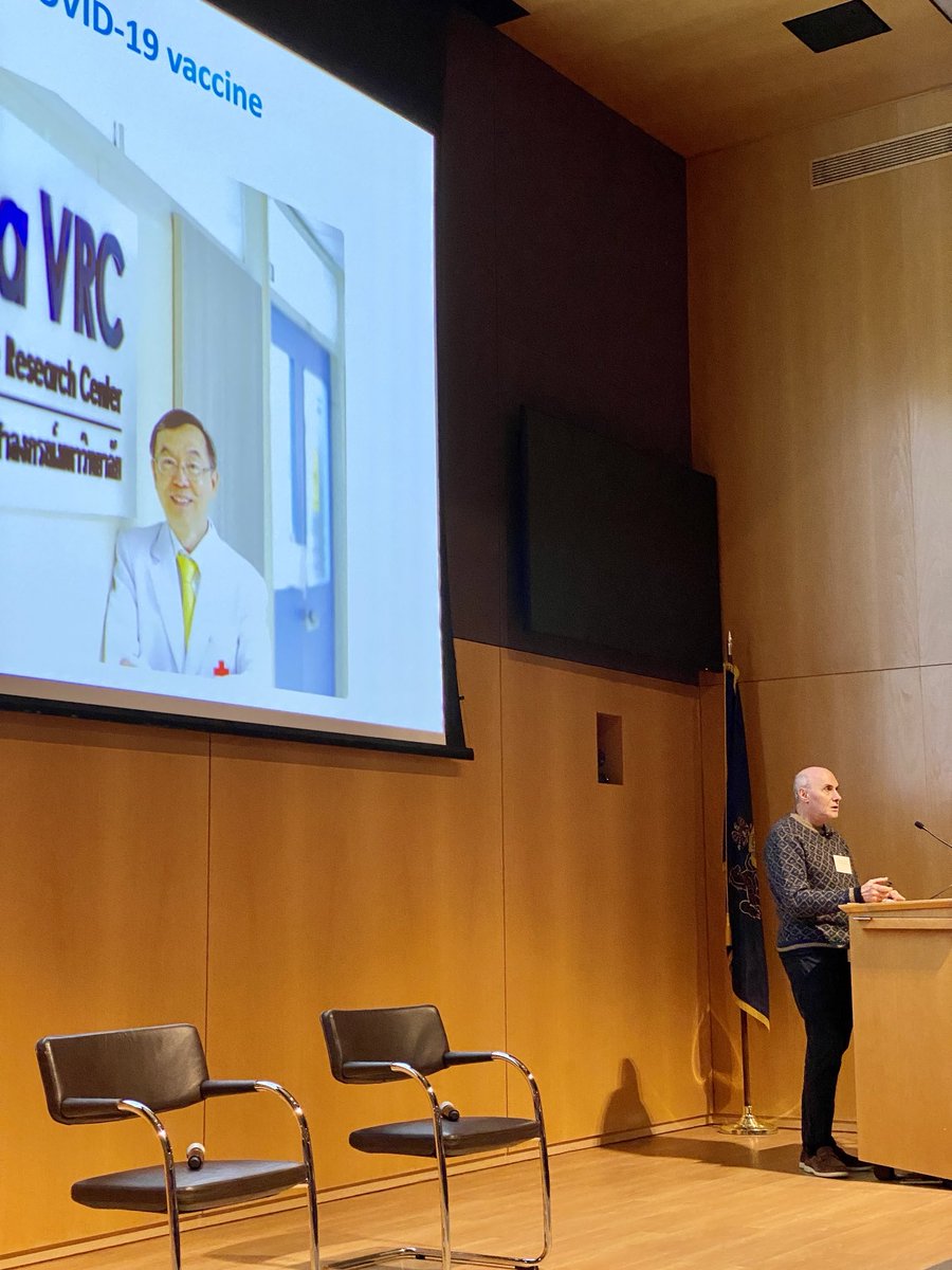 MichaelParmacek's tweet photo. Drew Weissman highlighting importance of vaccine equity at @PennMedicine #CFAR Symposium. @WeissmanLab https://t.co/boGY4jIHRV