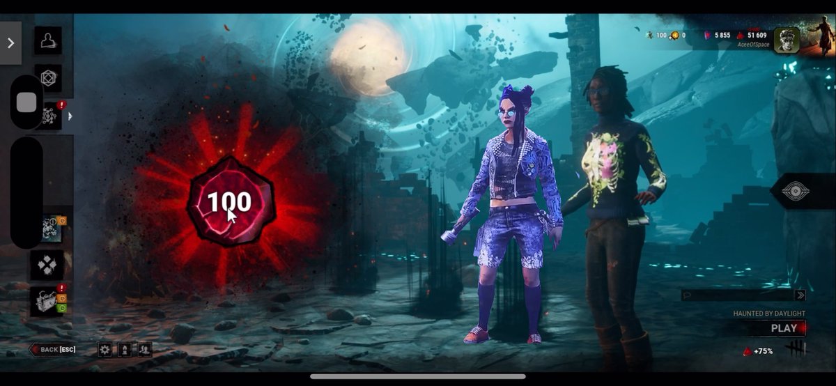 Samplaysdbd's tweet image. P100 Claudette 🎉 (p15 reached on 21st sep 2023)
Took me forever on phone but I did it
This time I actually had most amazing duo on world that carried and suffered with me(thus the reason his Nea is photoshopped there)
Ty @PolarDBD forever best duo a person could ask for