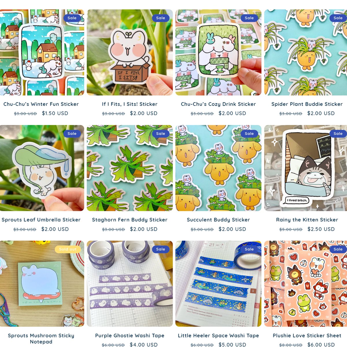 ‼️CLEARANCE SALE‼️

Hi everyone I’m having a moving sale!

💛 Use code COOLSALE for 20% off!
💛 Orders over 10 items get 5% extra off!
💛 Orders over $50 get FREE SHIPPING!
💛 First 25 orders get extra goodies!!

GO NUTS Y’ALL⤵️
coolart.store