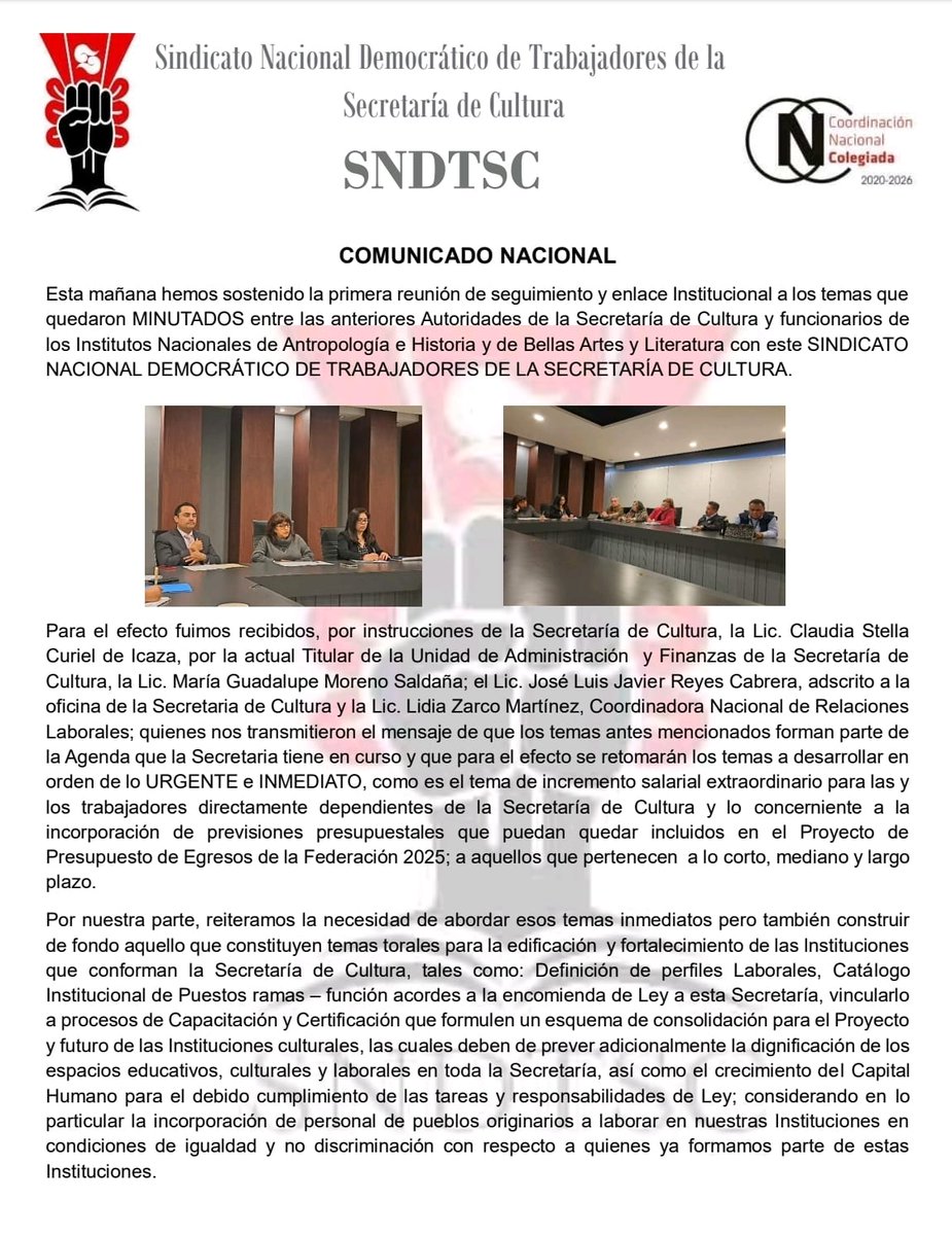 SACDA/SNDTSC tweet media