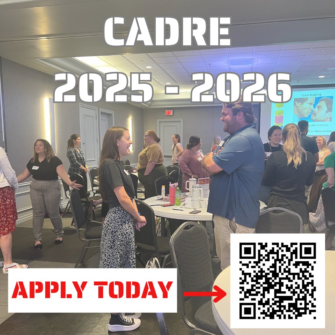 Happy Friday and have a great fall break! 🍂

Just a reminder that our CADRE application is now open!