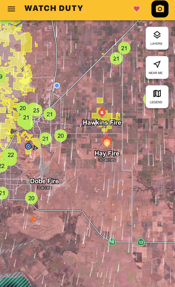 TuxedoFox's tweet photo. #Developing 

Images from #TravisAFB show a new #HayFire east of Vacaville with high winds 30-40mph ~30 acres … crews are in route and 3rd alarm response has been requested @SolanoNewsNet @watchdutyapp https://t.co/ZFIBCyl0aP