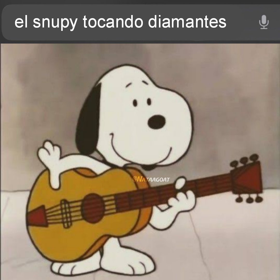 snoopy se puso tumbado