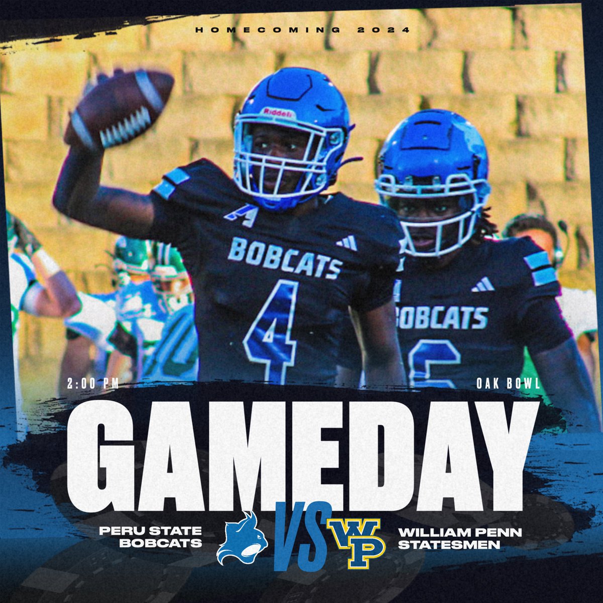 It's Homecoming in Peru, head to the Oak bowl at 2!

#DefendTheDen