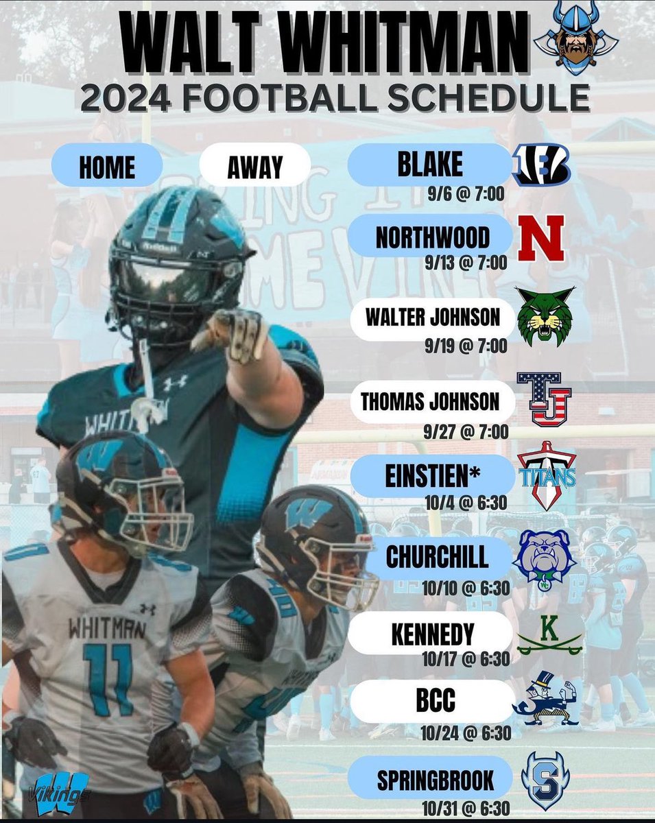 Whitman Varsity Football tweet media