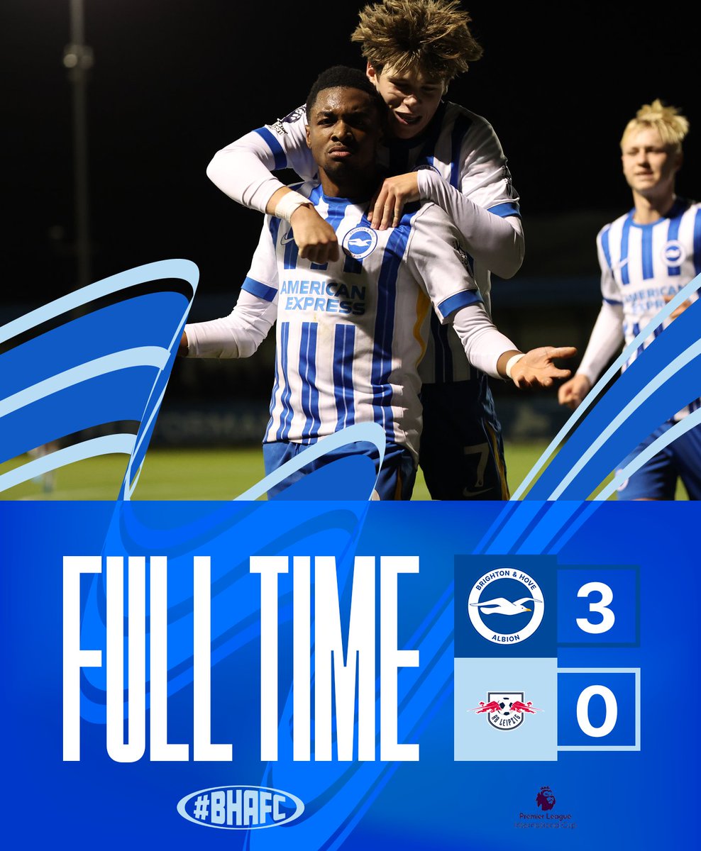 BHAFC_Academy's tweet photo. FT: Three goals, three points and the perfect start to our #PLInternationalCup campaign! 🙌

[3-0] 📲 #BHARBL // #BHAFC 🔵⚪️ https://t.co/vKVzqshCJ4