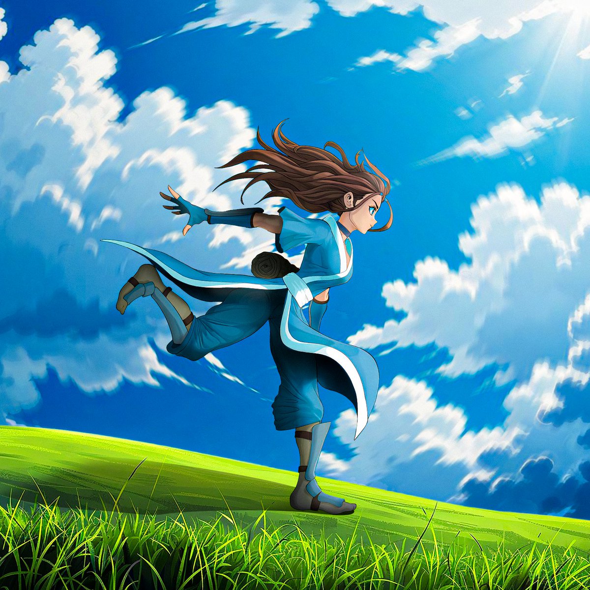 Polypro_Visuals's tweet image. Second &quot;Katara&quot; character fan art for the same client with his references and details in it which include only cloudy background and the same pose as in the reference image.
#artwork #ocartwork #twitterart #katara #Commission #lovedit #favorite #clientwork #satisfied