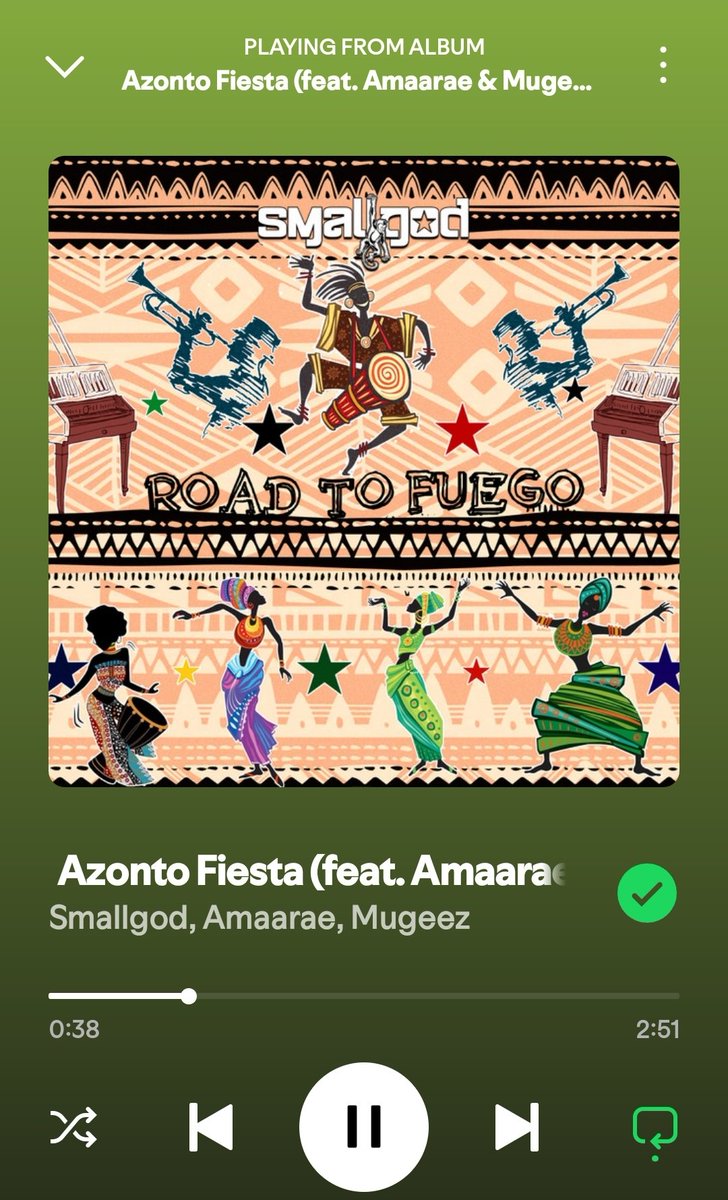 beyondbinary91's tweet photo. Anyway @small_god1 just came out with a banger with @amaarae and @mugeezxmugeez. Ya'll better get hip!! #AzontoFiesta https://t.co/y9VztLn6vk
