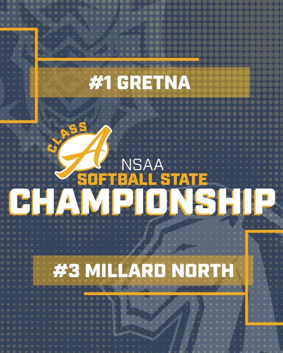 THEnebpreps's tweet photo. Your Nebraska State Softball Championship matchups are set. See you Monday!

#nebpreps https://t.co/kcRosUAwsV