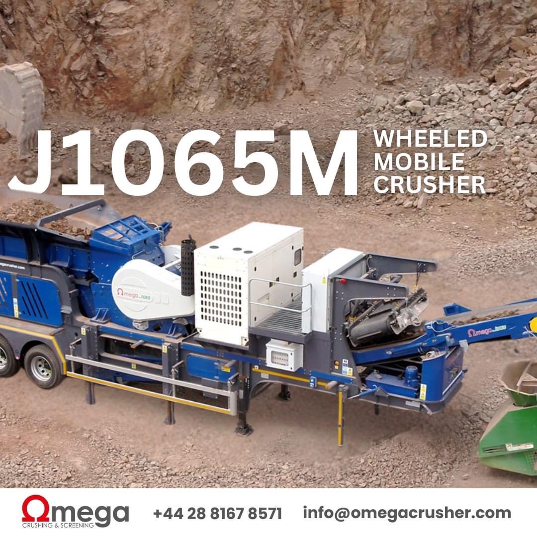 Meet the Omega J1065M.

This machine offers:

🔋 Dual Power Options

⚡ All-Electric Drive System

👷‍♂️ User-Friendly Design

🌍 Perfect for Quarry or Recycling Applications

📞 Call us: +44 28 8167 8571
📧 Email: info@omegacrusher.com