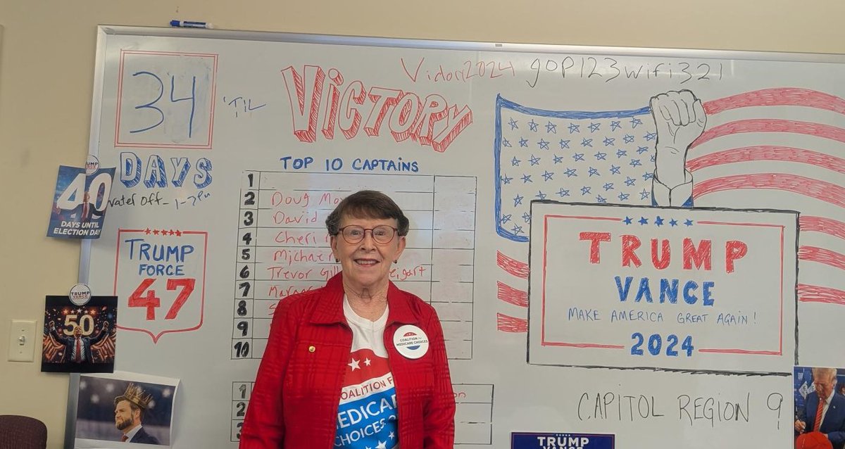protectmyMA's tweet photo. CMC advocates visited the Pennsylvania @TeamTrump campaign office to share how Medicare Advantage has improved their lives. More than 33 million seniors and people with disabilities depend on MA and are paying attention to candidates who pledge to protect their Medicare coverage. https://t.co/SZmz6gOKGC