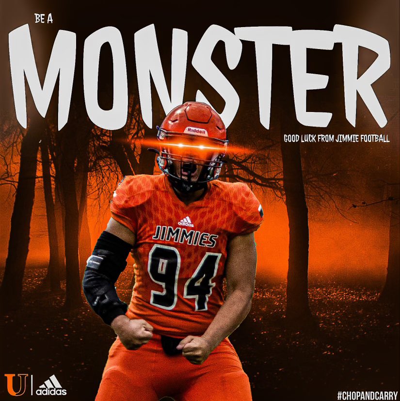 DavidGaisfordJr's tweet photo. Love the support! @MattChauvin19 @JimmieFootball and @UJ_Jimmies #beamonster https://t.co/Y7Cf6WXBXw