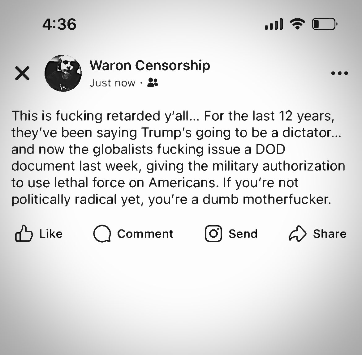 War on Censorship 🇺🇸 (@lewiswilli92171) on Twitter photo 