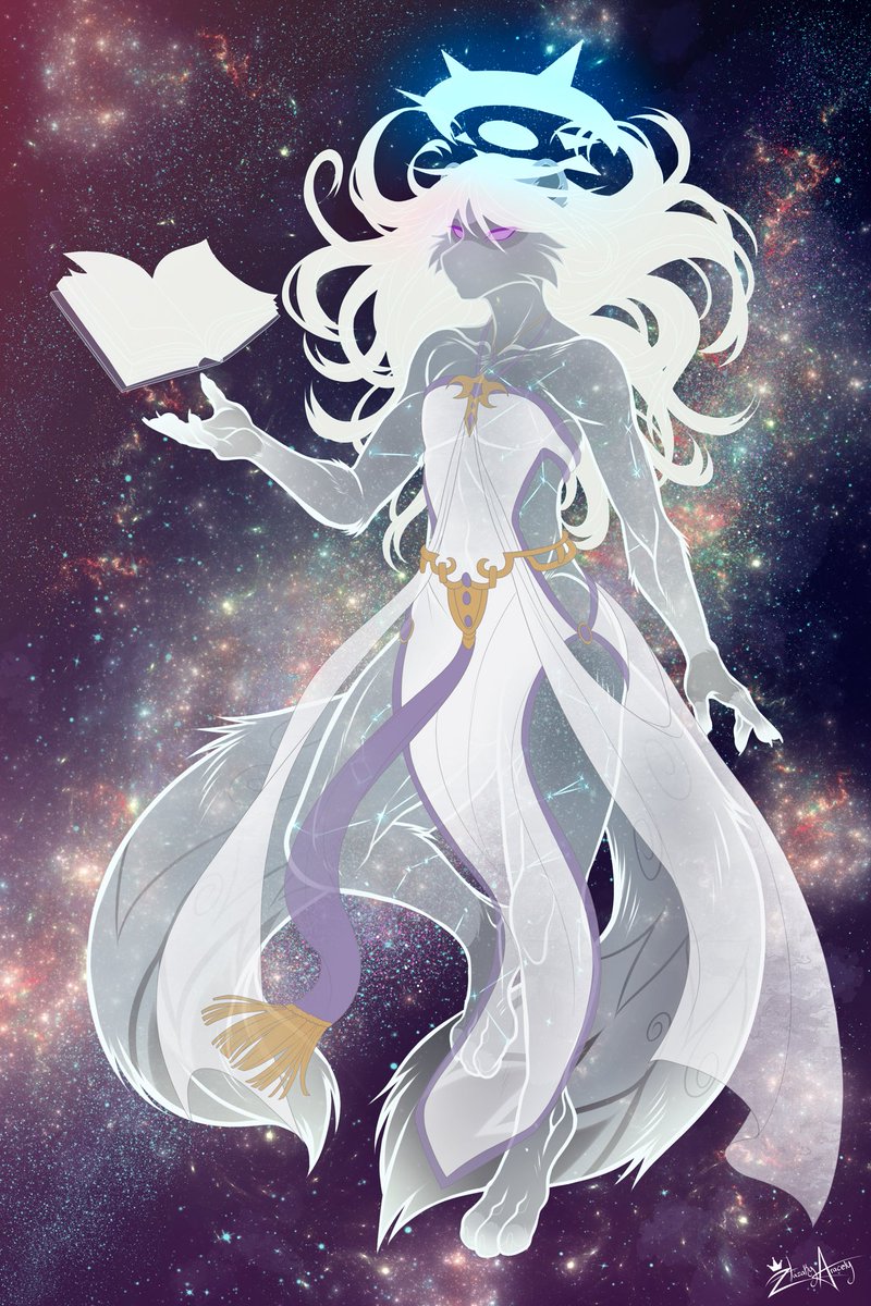 Cosmic Foxttercoon ~ 🪐

Art by <a href="/HazakyAracely/">Aracely Romero</a> ~ ✨

Gift from my husband ~ <a href="/DDragark/">ᛞᚱᛖᛁᚷᛟᚾ ᛞᚱᚨᚷᚨᚱᚲ</a> 💜

Zony the god of destiny will ensure that your path is fulfilled as well as your goals ~ 📖

:3 🍎