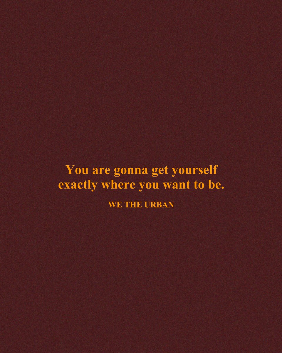 WE THE URBAN tweet media