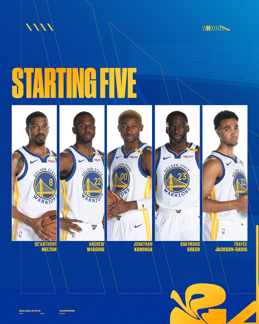 Warriors Starters
