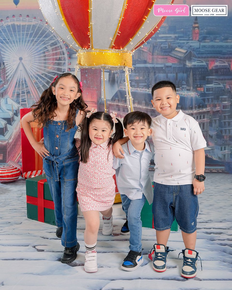 kpmlyaoutsider's tweet image. Wrap up in the warmth and magic of the season with Moose Gear and Moose Girl! 🧣✨

#MooseGear #MooseGearPH #MooseGearKids #ItsShowtime #Argus #Kulot #Kelsey #Jaze