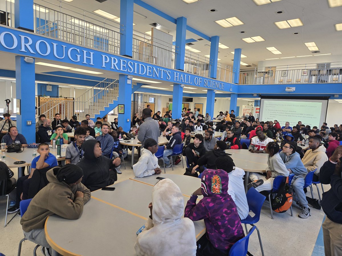 AndreDHarrison's tweet photo. District 31 MBK Launch Was Amazing... They Caught The Vision And Now They're Running With It To Their Schools.
#mbkallday
@DocPalton
@CChavezD31
@DDegramont
@kolayokunjr
@DrSeriki_
@BruschiLouis
@CSD31SI
@NYSMBK
@MBKSI_D31
@MBK_Alliance
@NYCSchools https://t.co/e20sUoojAn