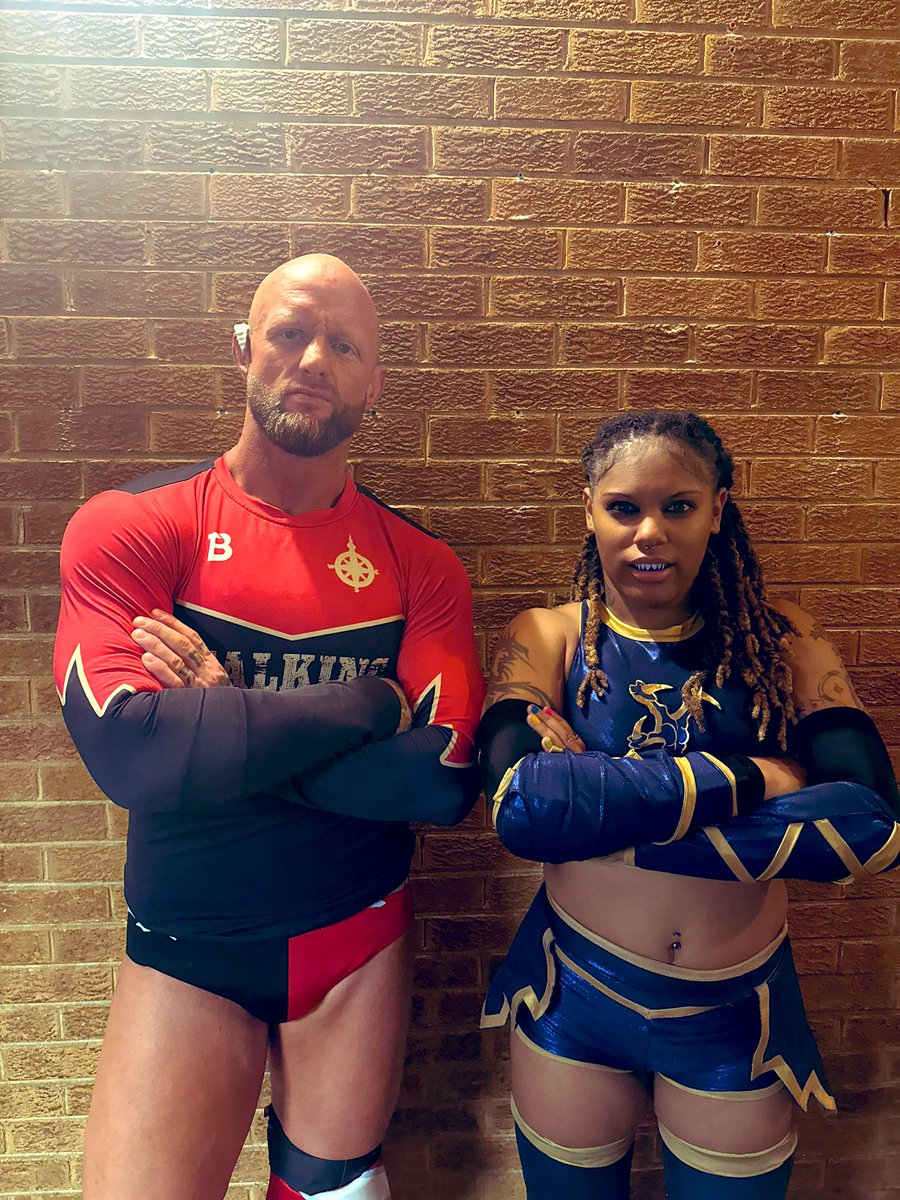TheTootieLynn's tweet image. The dragon showed up. And showed out. Til next time @AAWPro 

#littlebluedragon💙🐲 #blackbelt🥋 #lethalweapon #thewalkingweaponjoshalexander #martialarts #prowrestling #nunchucks