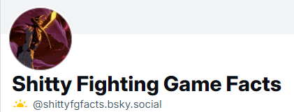 Shitty Fighting Game Facts tweet media