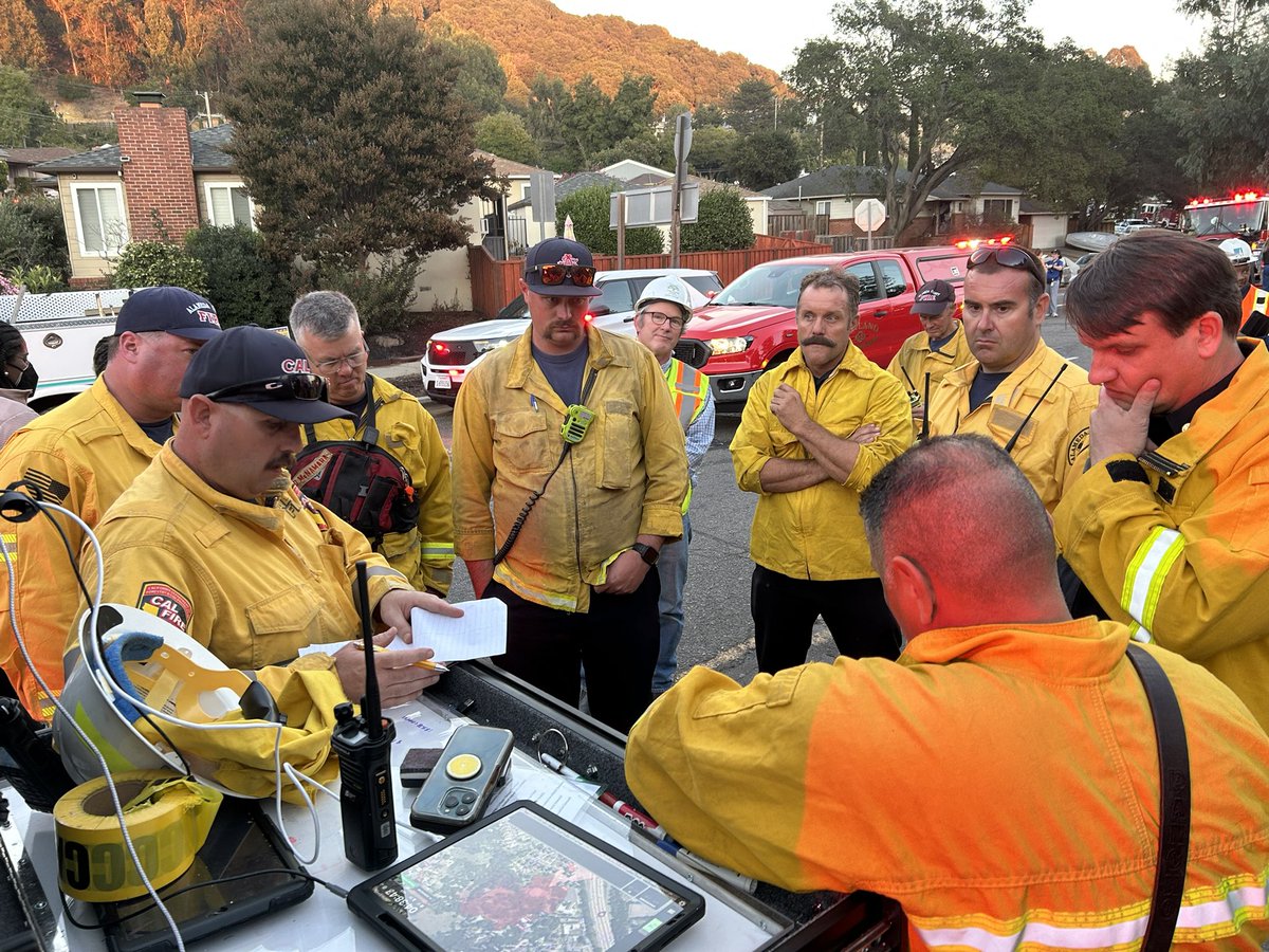 Update 8) The Fire is at approximately 15% containment. Crews continue to put water on the impact area, and hand crews are working over the vegetation to address hot spots. Incident Commanders are closely monitoring wind patterns and resources. Fire is under investigation.